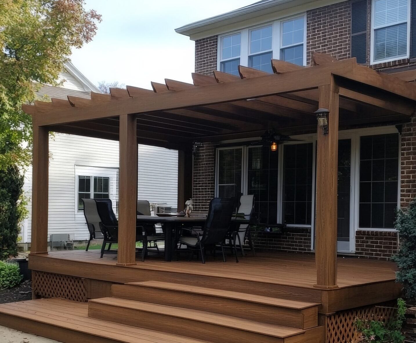 How to Attach a Deck to a House? Steps, Fasteners & Flashing