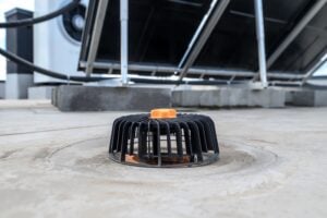 Flat Roof Drainage System