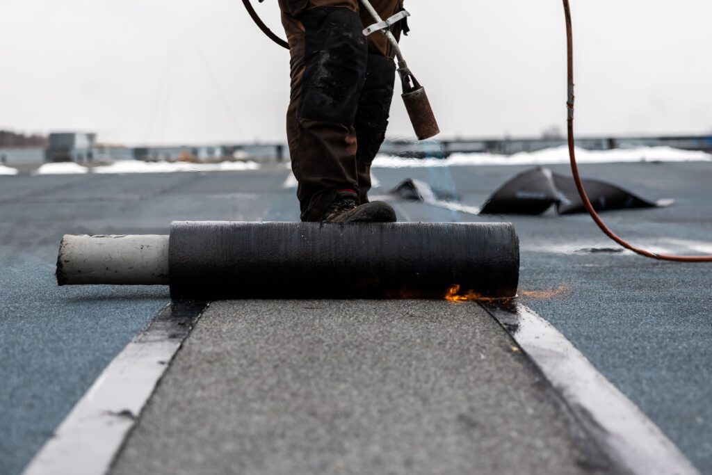 Repair a Commercial Flat Roof
